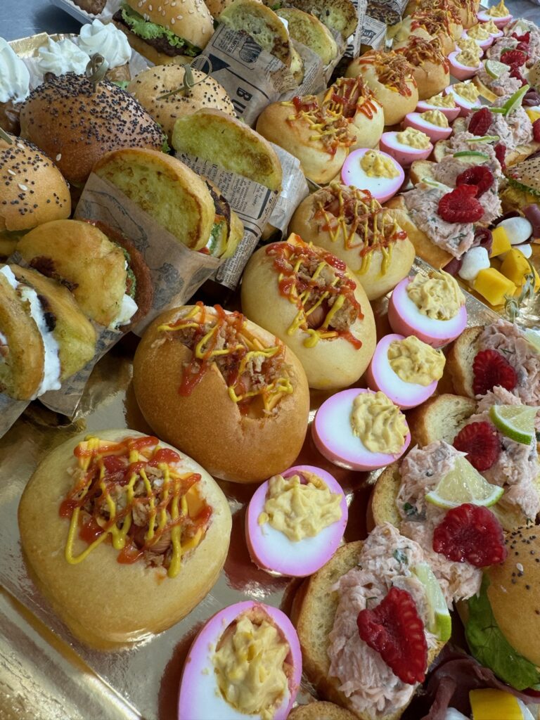 buffet préparé a l'atelier d'Epinal