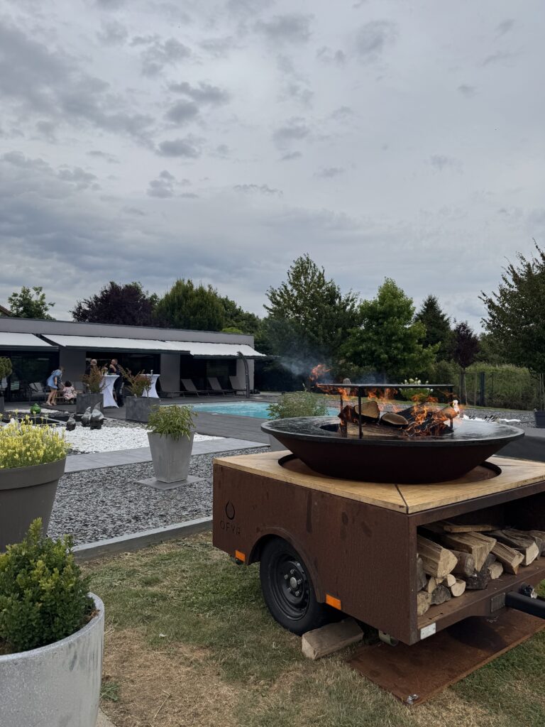 braséro, un repas convivial pour mariage, anniversaire